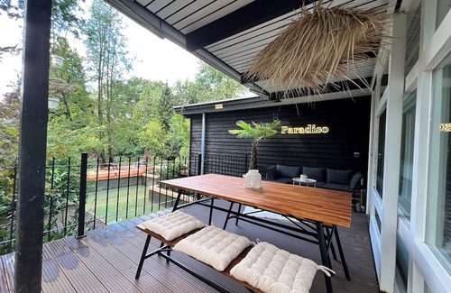 Worpswede House | PARADISO WORPSWEDE - pure relaxation at the water lily pond for up to 8 people