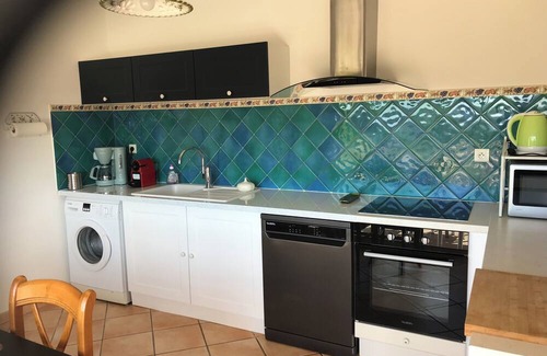 L'Evescat Apartment | Les Tortues sea view with swimming pool