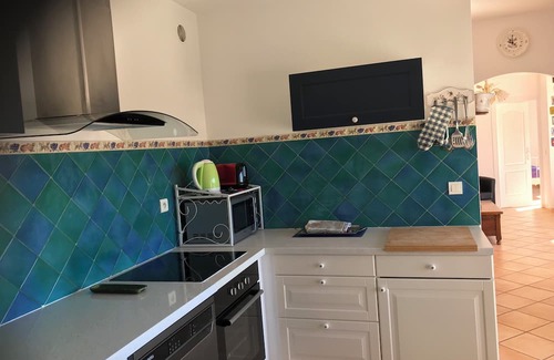L'Evescat Apartment | Les Tortues sea view with swimming pool
