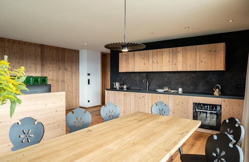 Maranza Apartment | Apartment 'Mountain Lodge Margit 203' with Private Terrace, Shared Garden and Wi-Fi