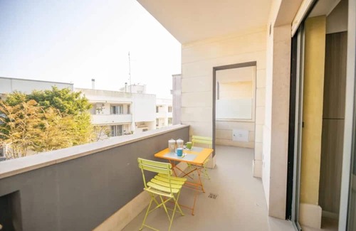 Otranto Apartment | Apartment 'Biancomare Otranto - 5' with Sea View, Wi-Fi and Air Conditioning