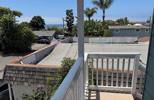 Laguna Beach Apartment | 1 bedroom apartment, views, private deck, beach-close, unit is entire 2nd floor.