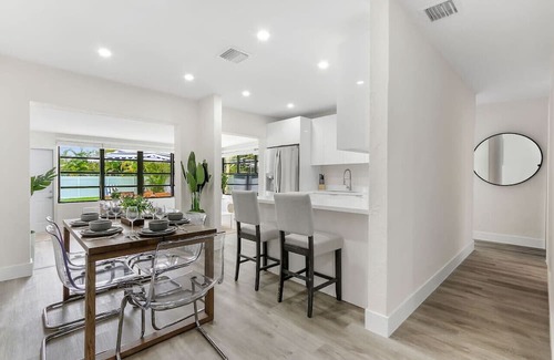 North Miami House | Charming 4BR Oasis with Saltwater Pool & Parking