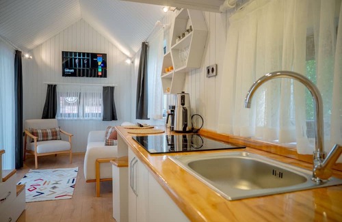 Sapanca House | Heated (Private) Pool - Lake View - Sheltered 3 Person Tiny House