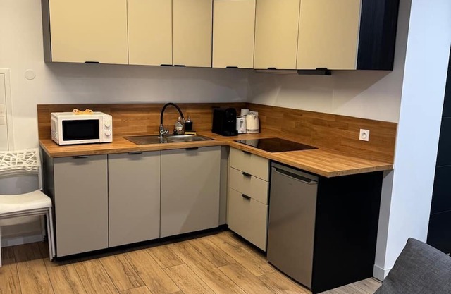 Charming studio with garden level between Lyon and Vienne