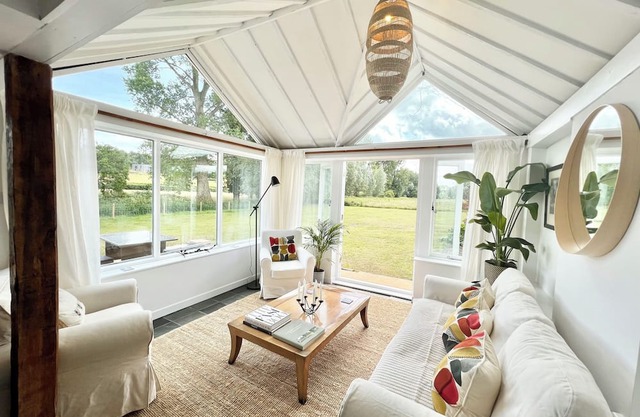 Idyllic riverside cottage
