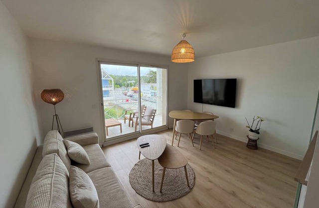 Appartement Cosy, Terrasse vue mer