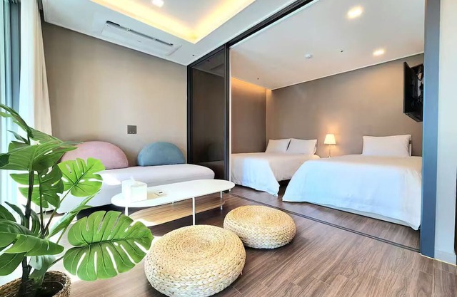 L8-2[Newly Built/합법숙소][감성숙소/핵심번화가/해변5분/지하철역3분/짐보관]