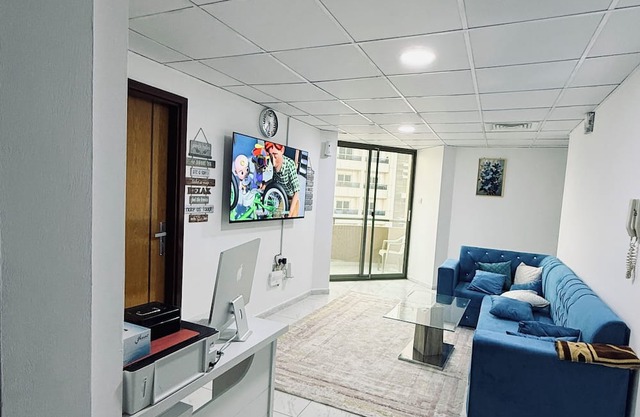Charming 1-bedroom apartment in superb Sharjah with AC, high speed WIFI