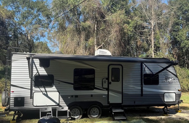 Soothing RV with AC for a relaxing getaway