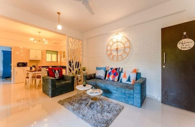 BlueLagoon by Alpha Stays, 2bhk in Anjuna/vagator