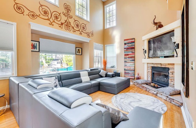 Theater & Game Room at Trenton Area Home