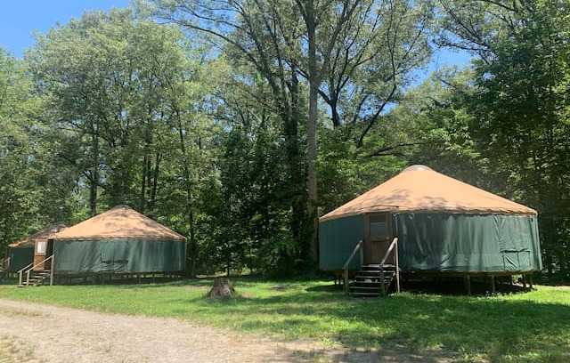 Benton Other | Camp Manitowa - Green Yurt #1