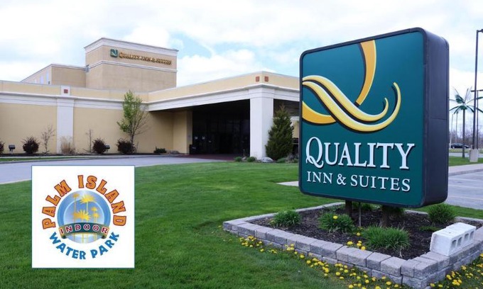 Batavia Hotel | Quality Inn & Suites Palm Island Indoor Waterpark