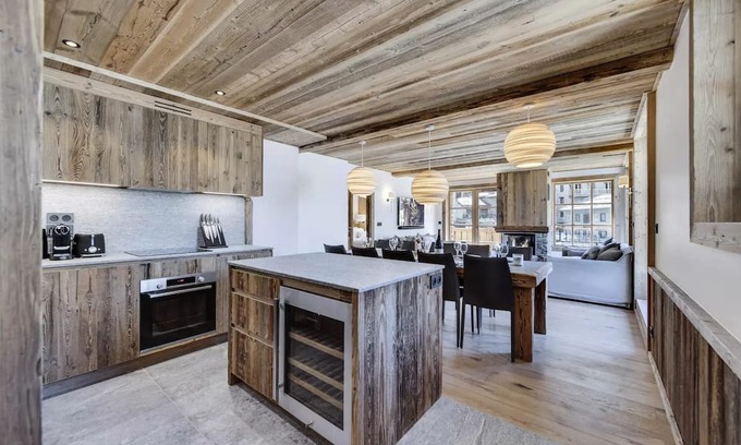 Le Fornet Apartment | Residence Les Rives De L Isere - 6 Rooms for 10 People