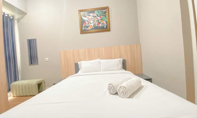 Semarang Apartment | Good And Simple Look 1Br At Amartha View Apartment