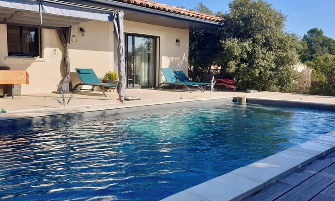 Mondragon House | Villa La Belle Etoile - 4 persons & Swimming pool with breathtaking view