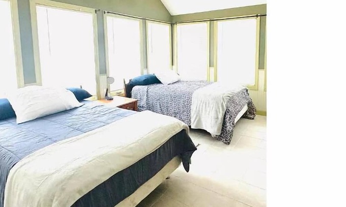 Lochmere House | Birds Eye View on Lake Winnisquam