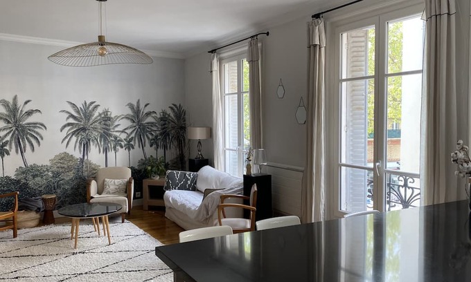 Centre Ville Apartment | Duplex 7 rooms Boulogne Center