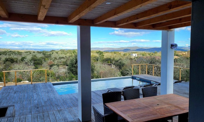 Labeaume Villa | La Villa des Oliviers Grand Confort Piscine/clim