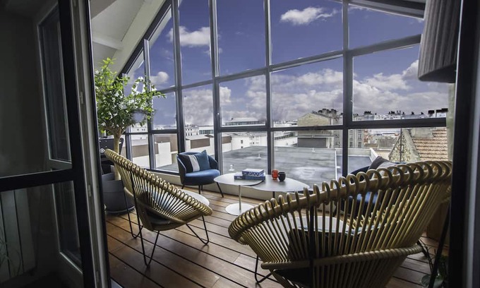 Puteaux Condo | Puteaux - GEORGES LEGAGNEUX - 100 sqm rooftop
