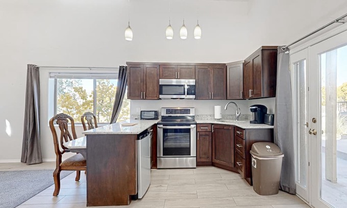 Payson Cottage | 2-story cottage with breathtaking mountain views, fireplace, patio, grill, & AC