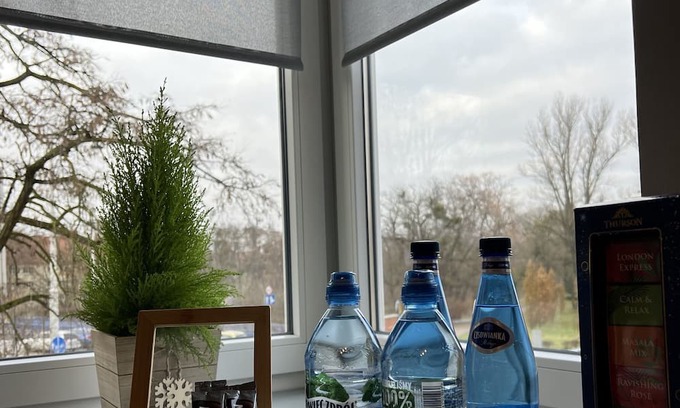 Srodmiescie Apartment | Parkside Charm by the Odra River near ZOO