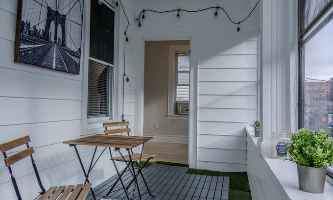 Irvington Apartment | Serenity in the City. Stylish, spacious and centrally located.
