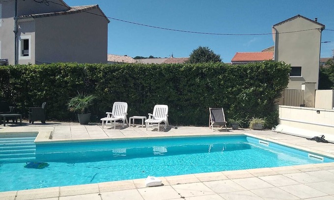 Le Teil House | Grande Villa de Vacances Avec Piscine -ardèche