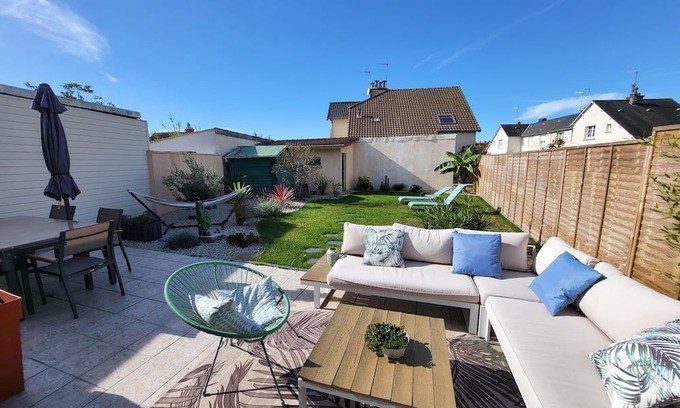 Pin - Vert Galant House | La Fratrie - Jardin - 6p - Rêve au Mans