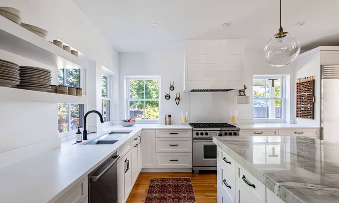 Interurban Park House | Location! Modern farmhouse with trail access, short walk to Chautauqua and CU.