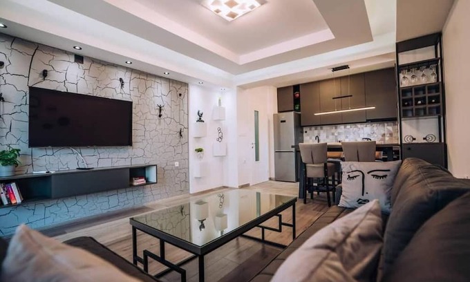 Ohrid Apartment | Grey Corner Apartment - Where Comfort Meets Modern Elegance