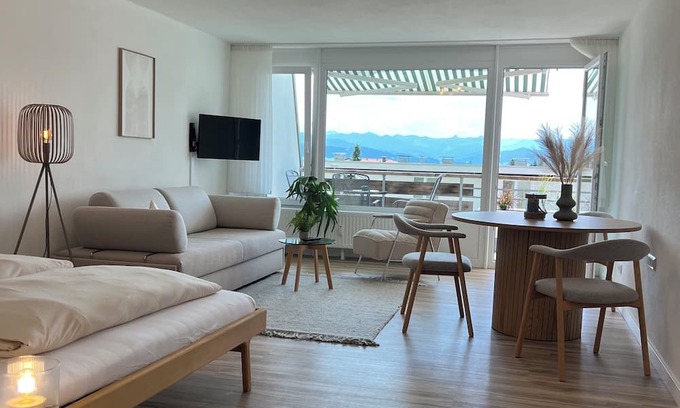 Scheidegg Apartment | Alpenruhe vacation apartment with pool & sauna as a starting point for excursions in the Allgäu