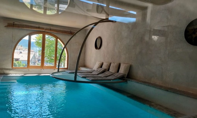 Mostuejouls House | Prestige Holiday Home Sun Water & Spa Sauna Hammam Indoor Pool 5