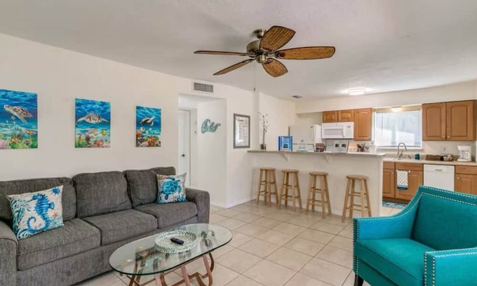 Cocoa Beach House | Tiki Turtle Tropical Retreat: Kayaks, Bikes & Cocoa Beach Bliss!