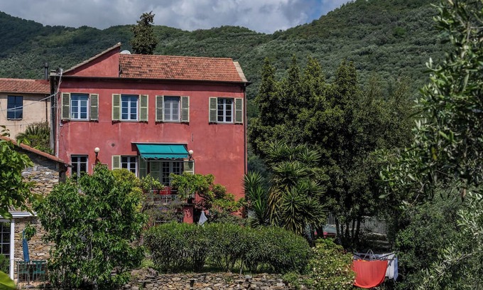 Dolcedo Villa | Rustic Villa with pool in a quiet medieval village, surrounded by olive trees