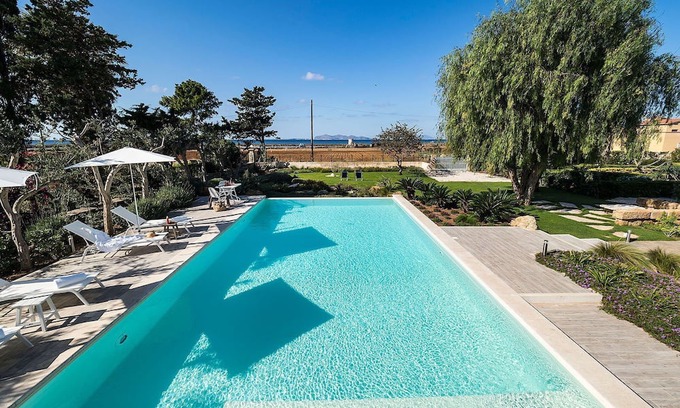 Nubia Villa | My Rental Homes - Salt Villa with private pool and spacious panoramic terraces