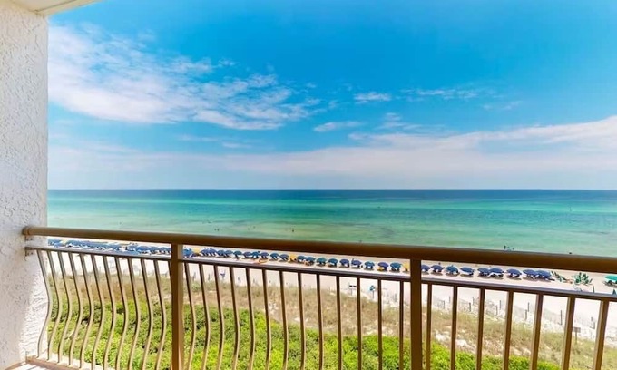 Rosemary Beach Condo | Just Listed! 2 Bedroom Gulf Front in High Pointe with Seasonal Beach Service